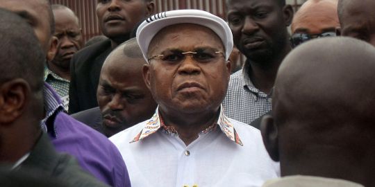 L'opposant Etienne Tshisekedi à Kinshasa, le 5 septembre 2011. AFP/JUNIOR KANNAH