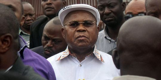 L'opposant Etienne Tshisekedi à Kinshasa, le 5 septembre 2011. AFP/JUNIOR KANNAH L'opposant Etienne Tshisekedi à Kinshasa, le 5 septembre 2011. AFP/JUNIOR KANNAH